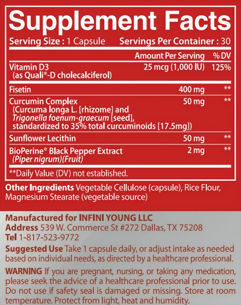 Cell Reborn™ High-Dose Fisetin